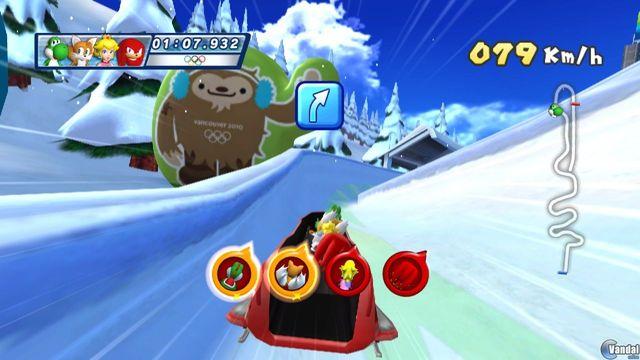 Mario y Sonic en los Juegos Olímpicos de Invierno