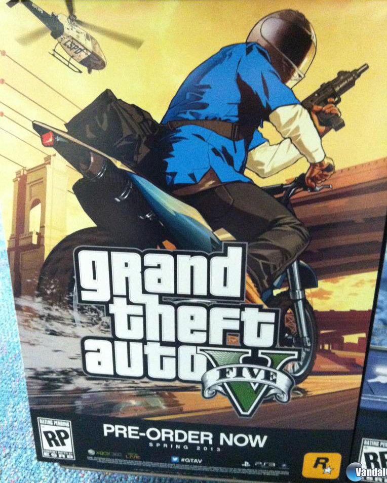 Se muestra una nueva ilustraci�n de Grand Theft Auto V