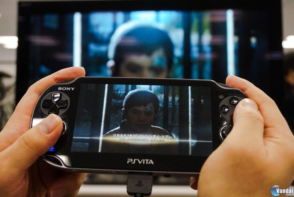 Kojima muestra el juego remoto en PS Vita de Metal Gear Solid V: Ground Zeroes