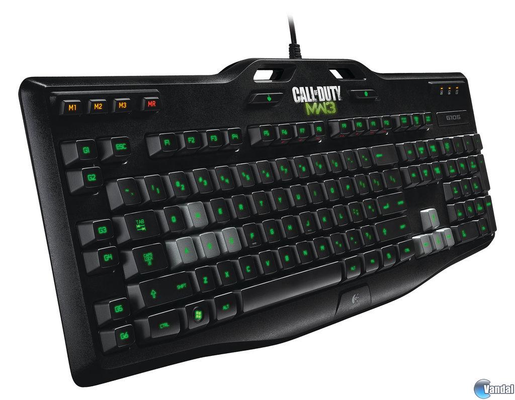 logitech lanzará un teclado y un ratón diseñado Call Of D logitech lanzará un teclado y un ratón diseñado Call Of D