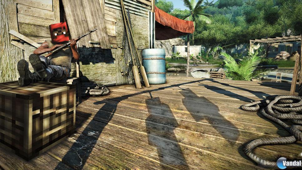 Ubisoft prepara un contenido descargable para Minecraft basado en Far Cry 3