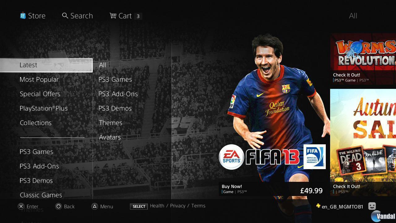 La nueva PlayStation Store ya est� en Europa