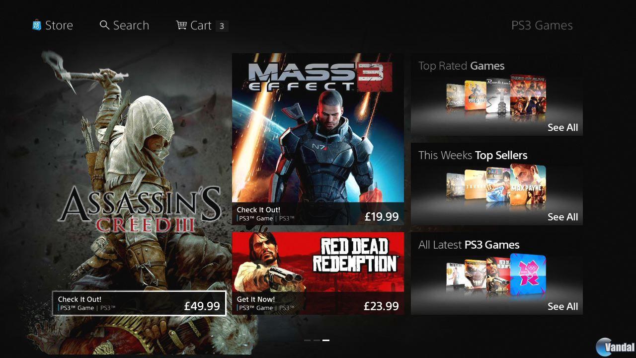 La nueva PlayStation Store ya est� en Europa