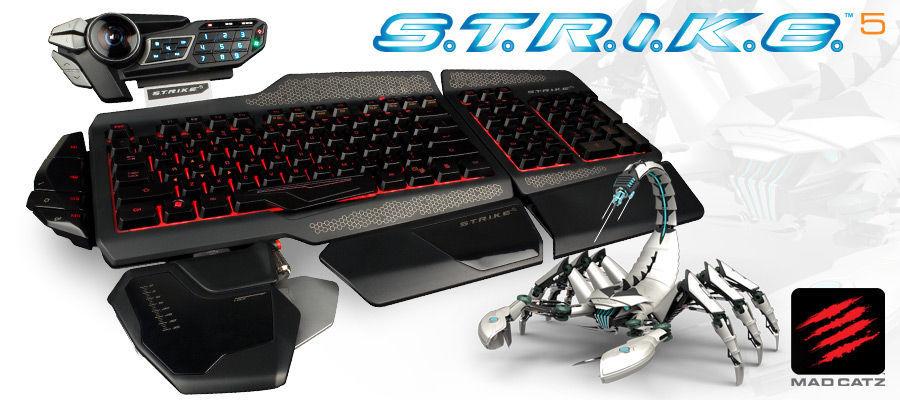 Mad Catz presenta su nuevo teclado para jugadores