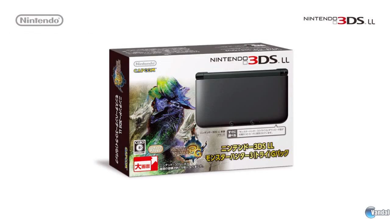 Jap�n recibir� 3 packs y colores especiales de Nintendo 3DS XL