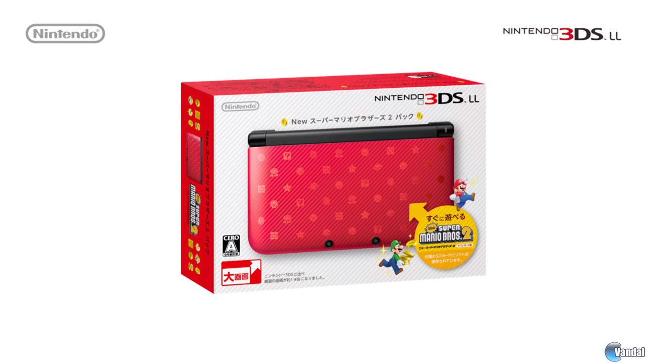 Jap�n recibir� 3 packs y colores especiales de Nintendo 3DS XL