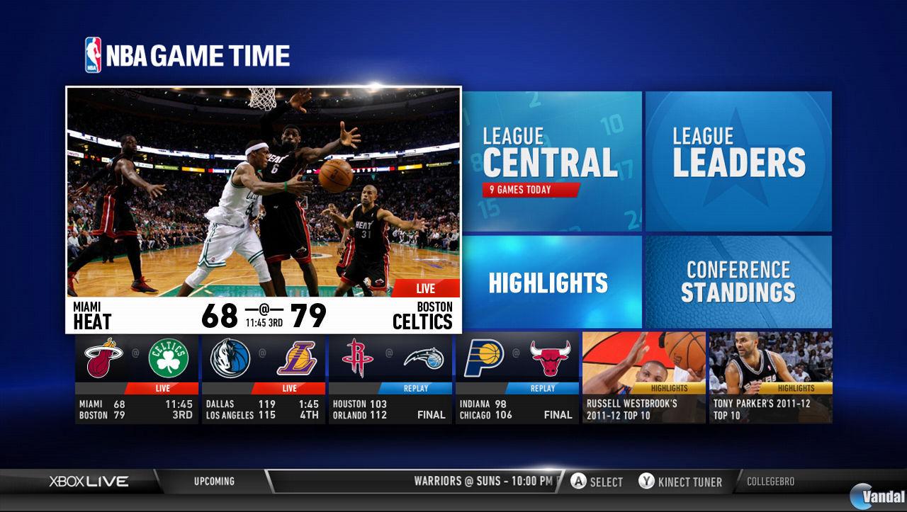 Gol Televisi�n, NBA Game Time y Wall Street Journal llegan a Xbox Live