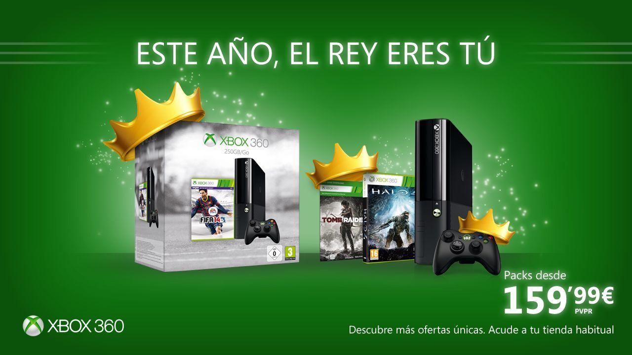 Dos packs de Xbox 360 a precio reducido hasta el 7 de enero