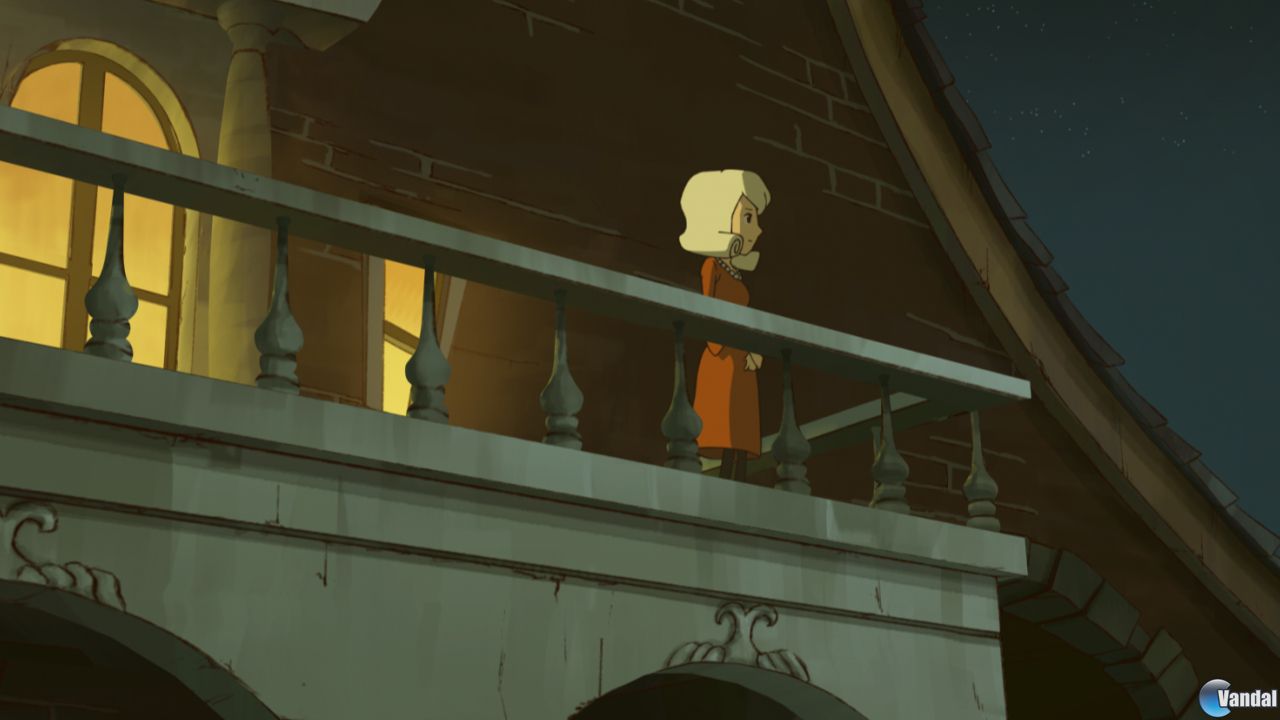 Nuevas im�genes de El profesor Layton y la m�scara de los prodigios