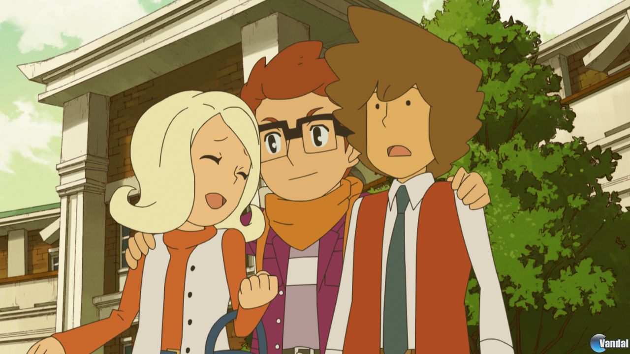 Nuevas im�genes de El profesor Layton y la m�scara de los prodigios