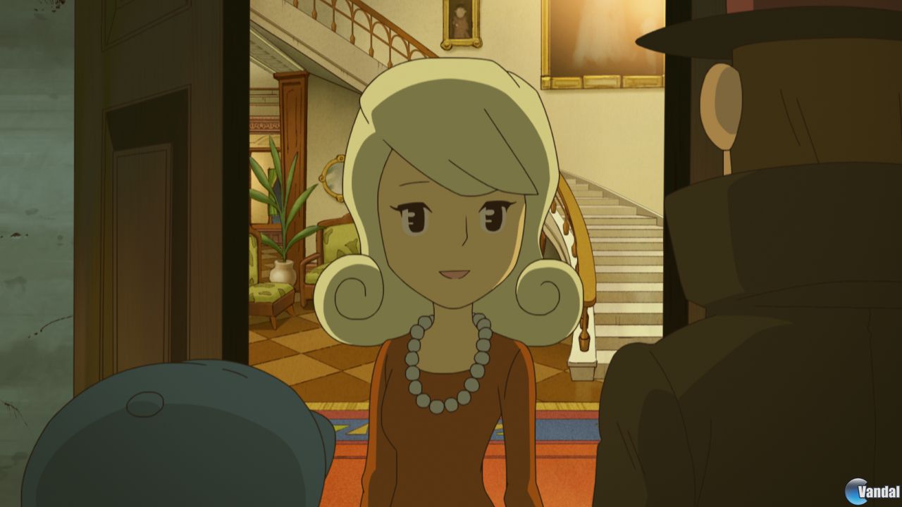 Nuevas im�genes de El profesor Layton y la m�scara de los prodigios