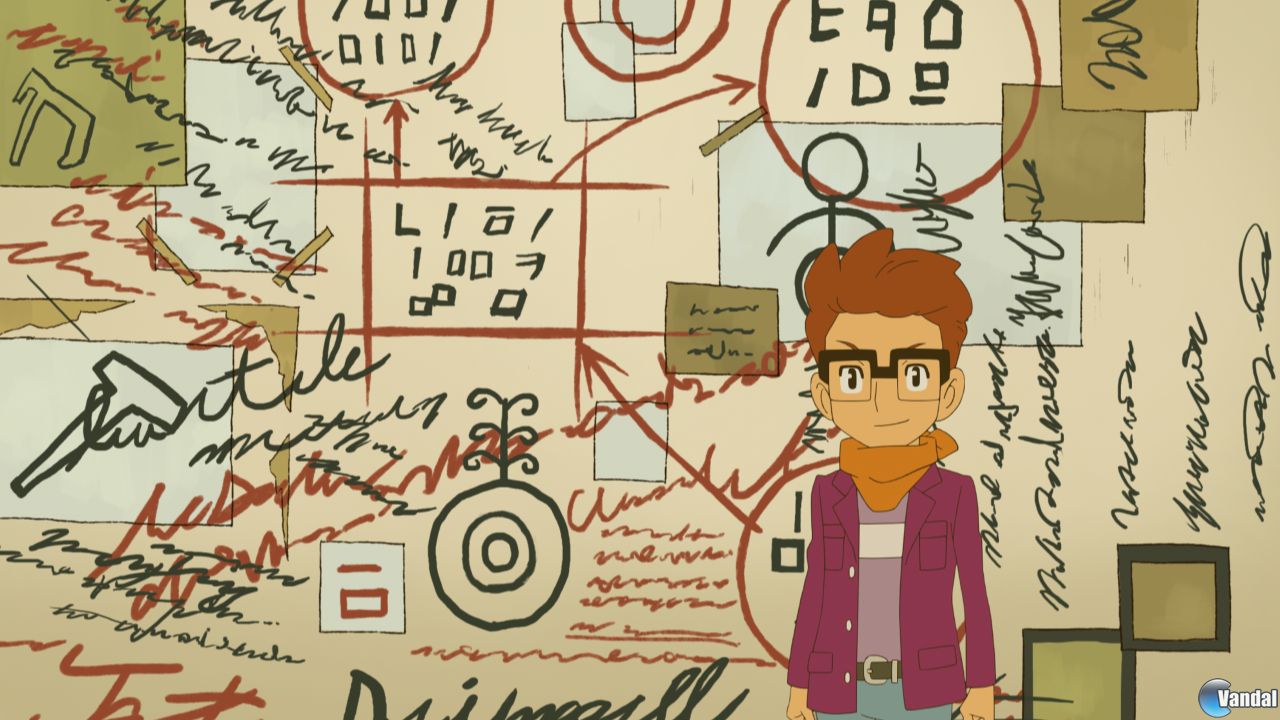 Nuevas im�genes de El profesor Layton y la m�scara de los prodigios