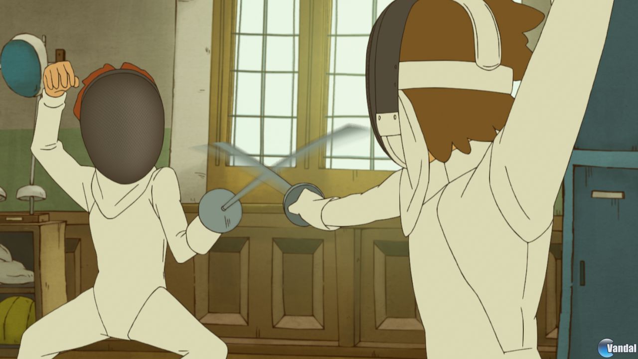 Nuevas im�genes de El profesor Layton y la m�scara de los prodigios