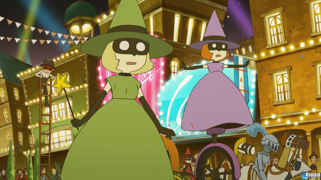 Nuevas im�genes de El profesor Layton y la m�scara de los prodigios