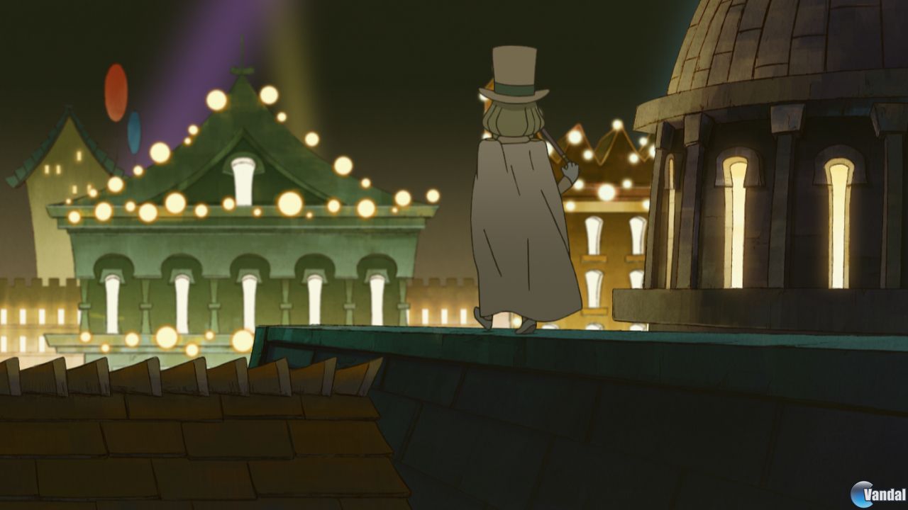 Nuevas im�genes de El profesor Layton y la m�scara de los prodigios