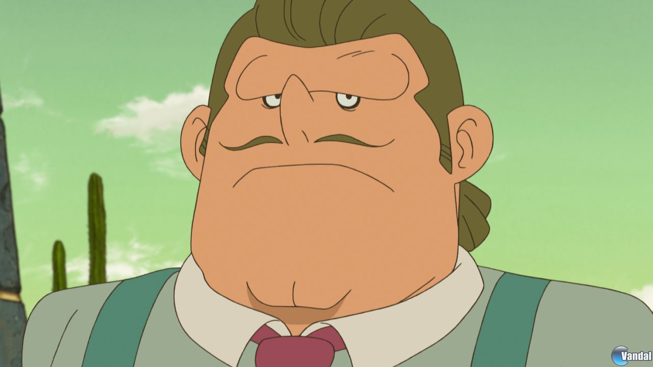 Nuevas im�genes de El profesor Layton y la m�scara de los prodigios