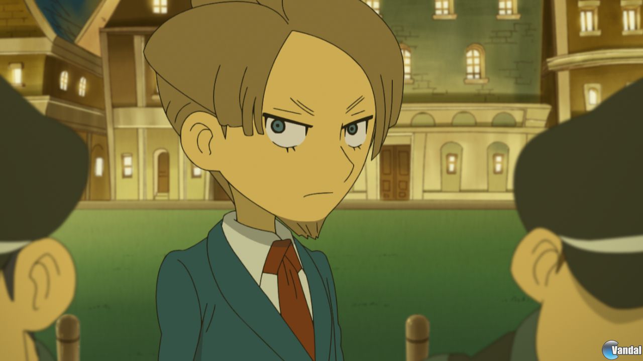 Nuevas im�genes de El profesor Layton y la m�scara de los prodigios