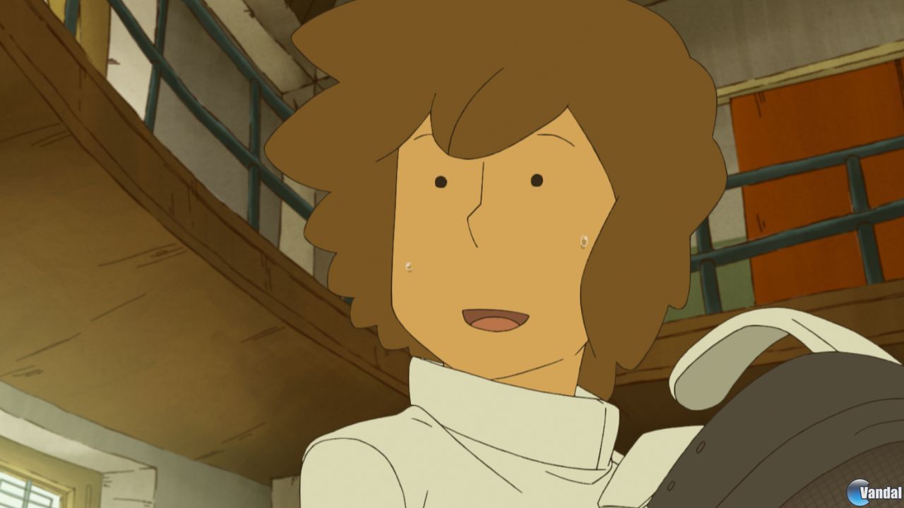 Nuevas im�genes de El profesor Layton y la m�scara de los prodigios