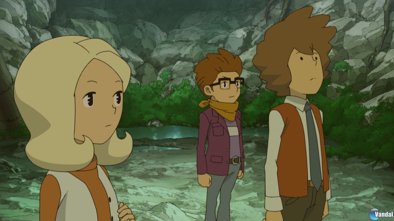 Nuevas im�genes de El profesor Layton y la m�scara de los prodigios