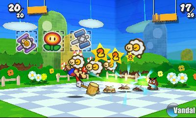 Paper Mario se sigue mostrando en 3DS