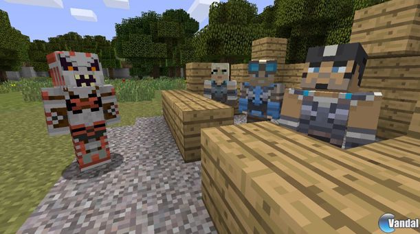 Gears of War, Super Meat Boy, y m�s, en Minecraft