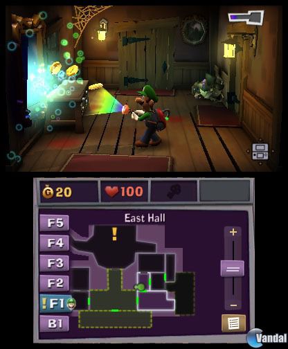 Luigi's Mansion: Dark Moon se deja ver en nuevas im�genes