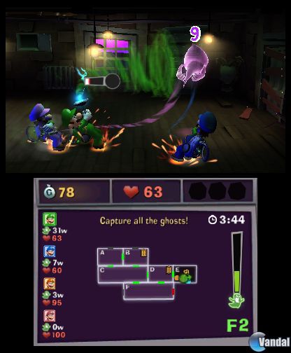 Avalancha de im�genes de Luigi's Mansion 2