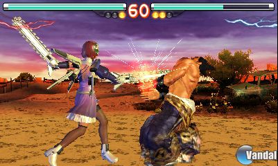 Primeras im�genes, ilustraciones y v�deo de Tekken 3D Prime Edition