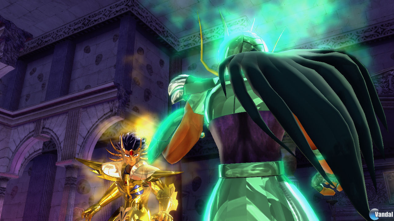 Combates y caballeros de oro en las nuevas im�genes de Saint Seiya - Sanctuary Battle