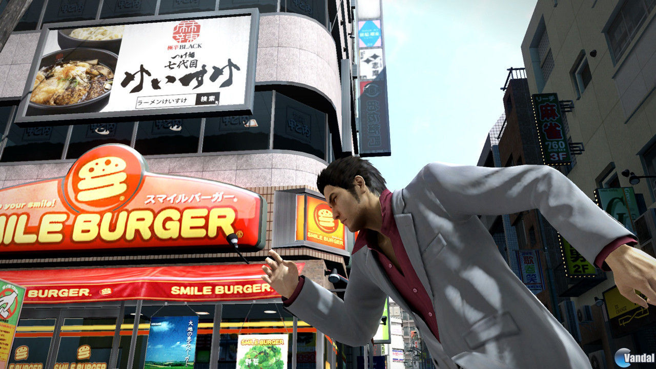 Yakuza 5 y el ramen se unen