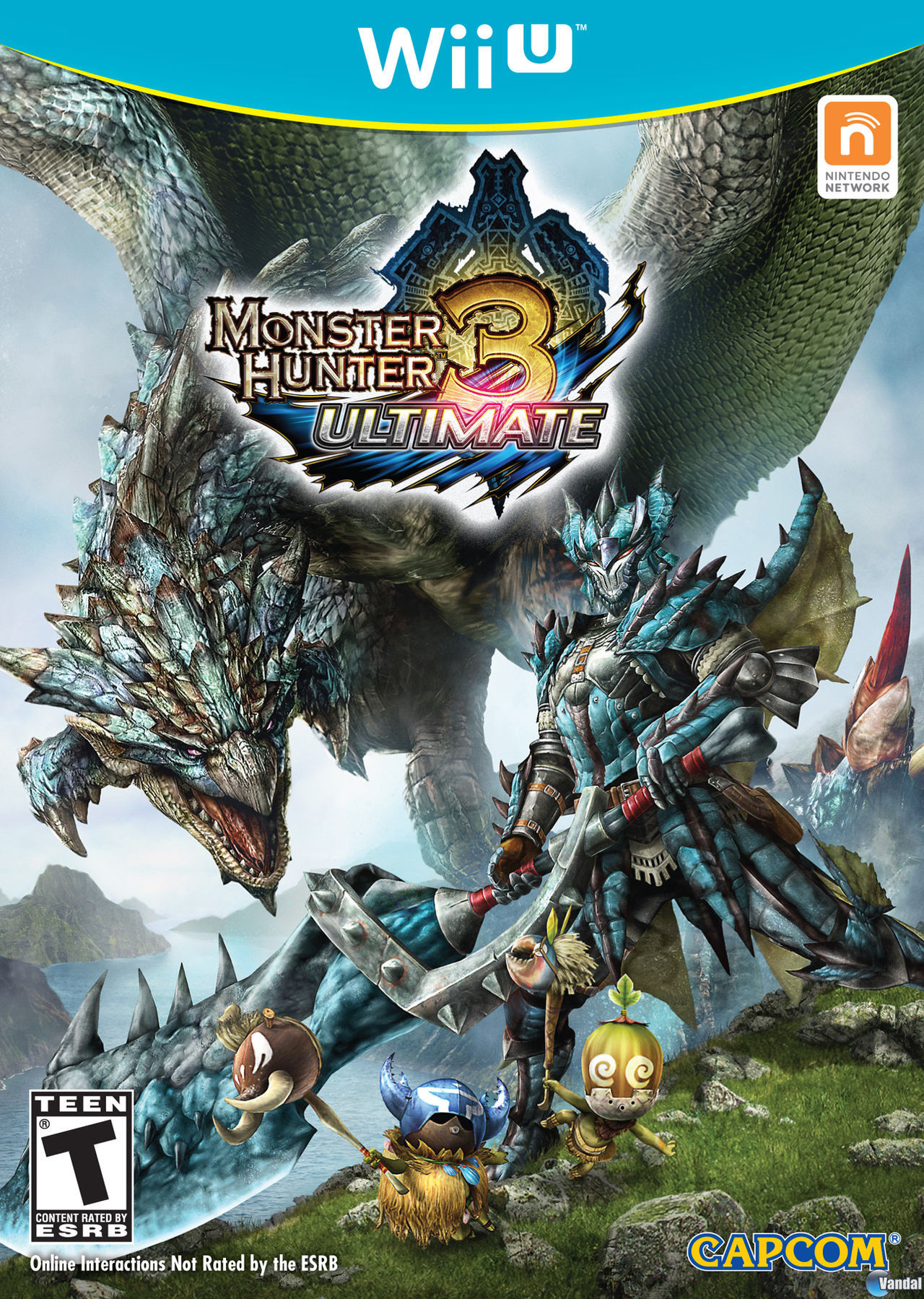 Desvelada la portada americana de Monster Hunter 3 Ultimate