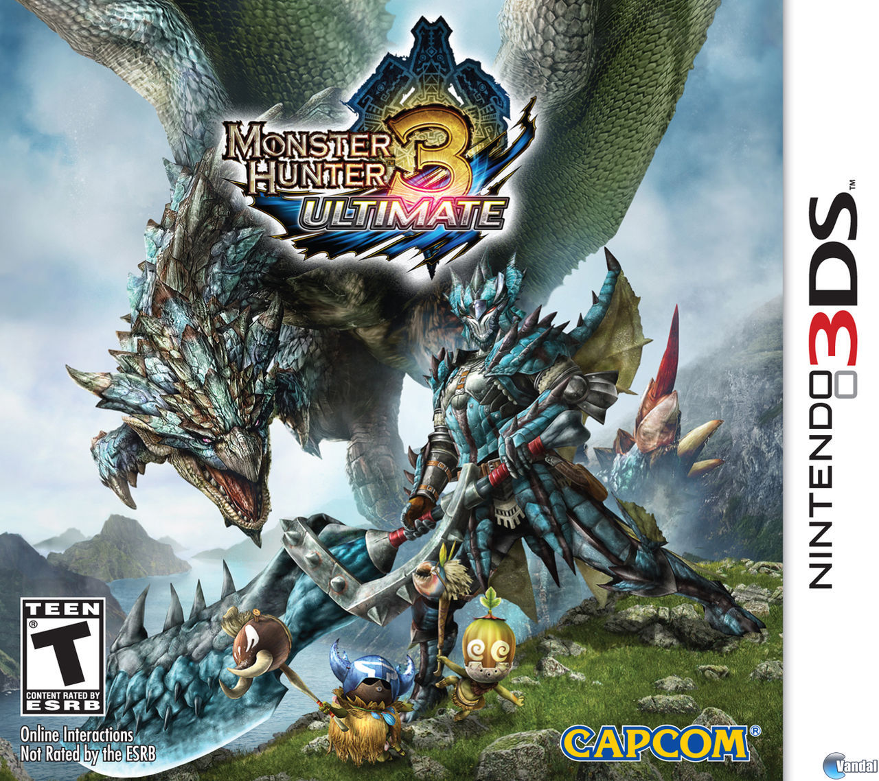 Desvelada la portada americana de Monster Hunter 3 Ultimate
