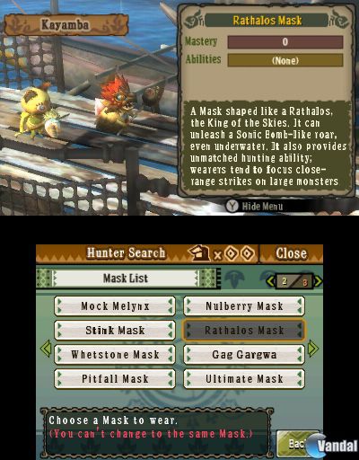 Nuevas im�genes de Monster Hunter 3 Ultimate