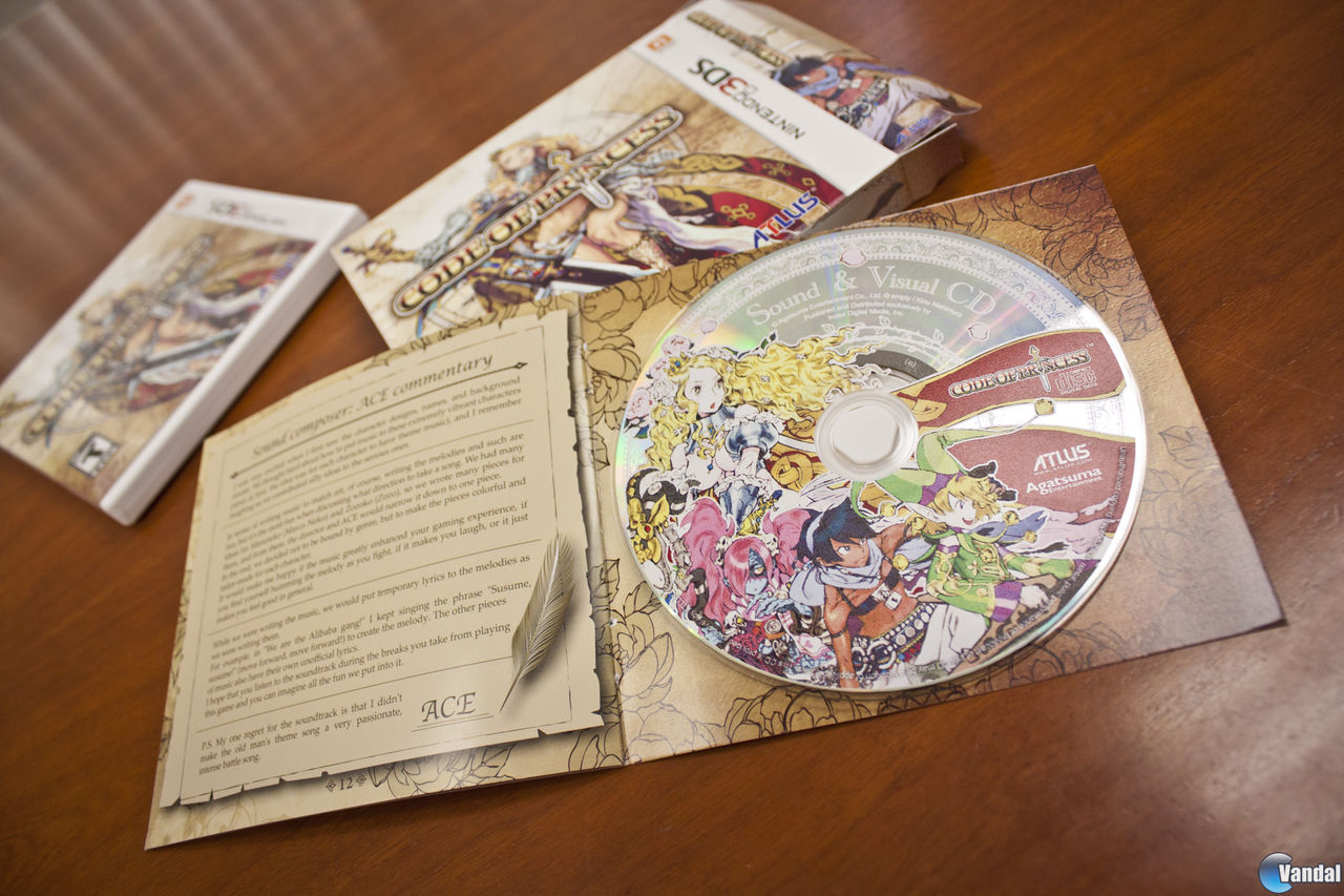 Code of Princess nos muestra nuevas im�genes y su edici�n especial
