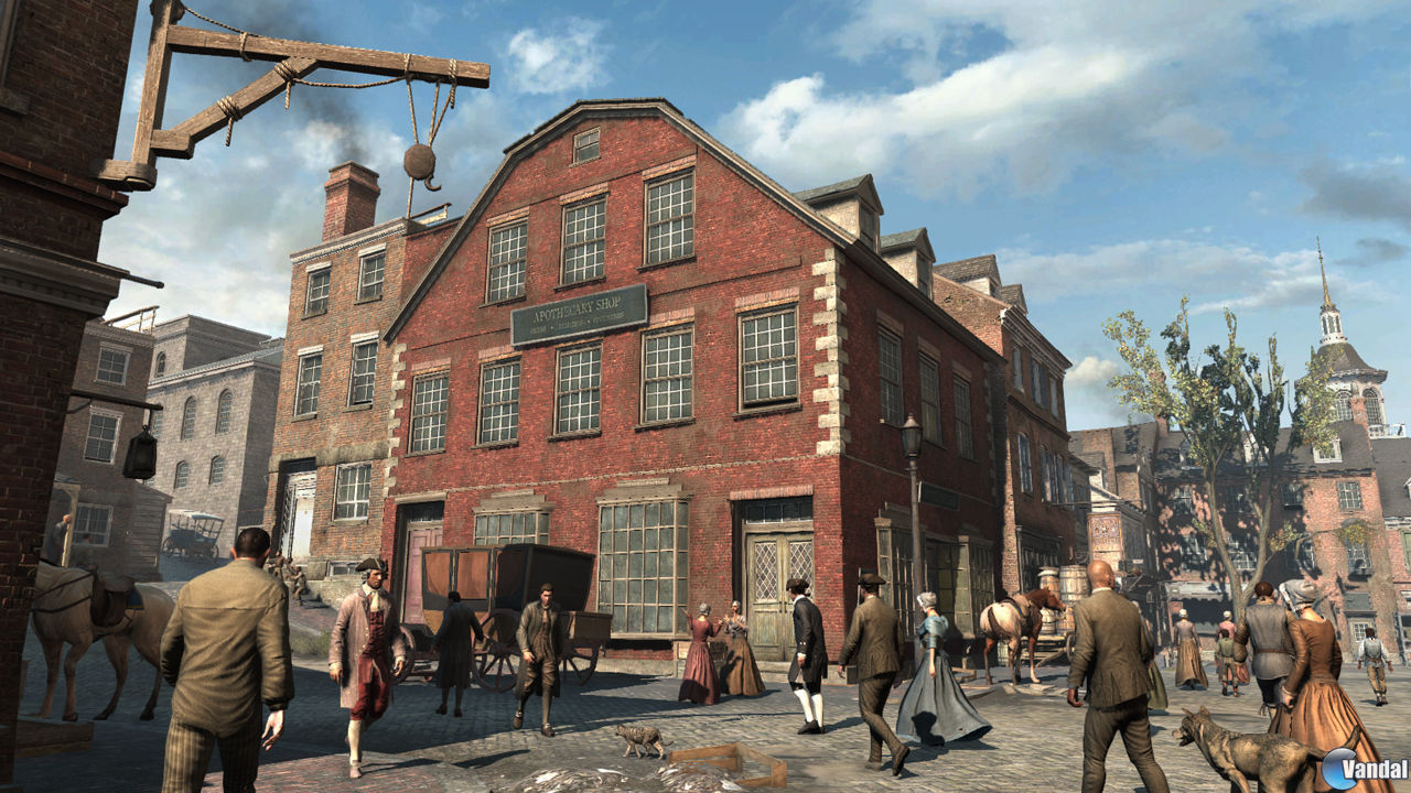 Nuevas im�genes e ilustraciones de Assassin's Creed III para la alta definici�n