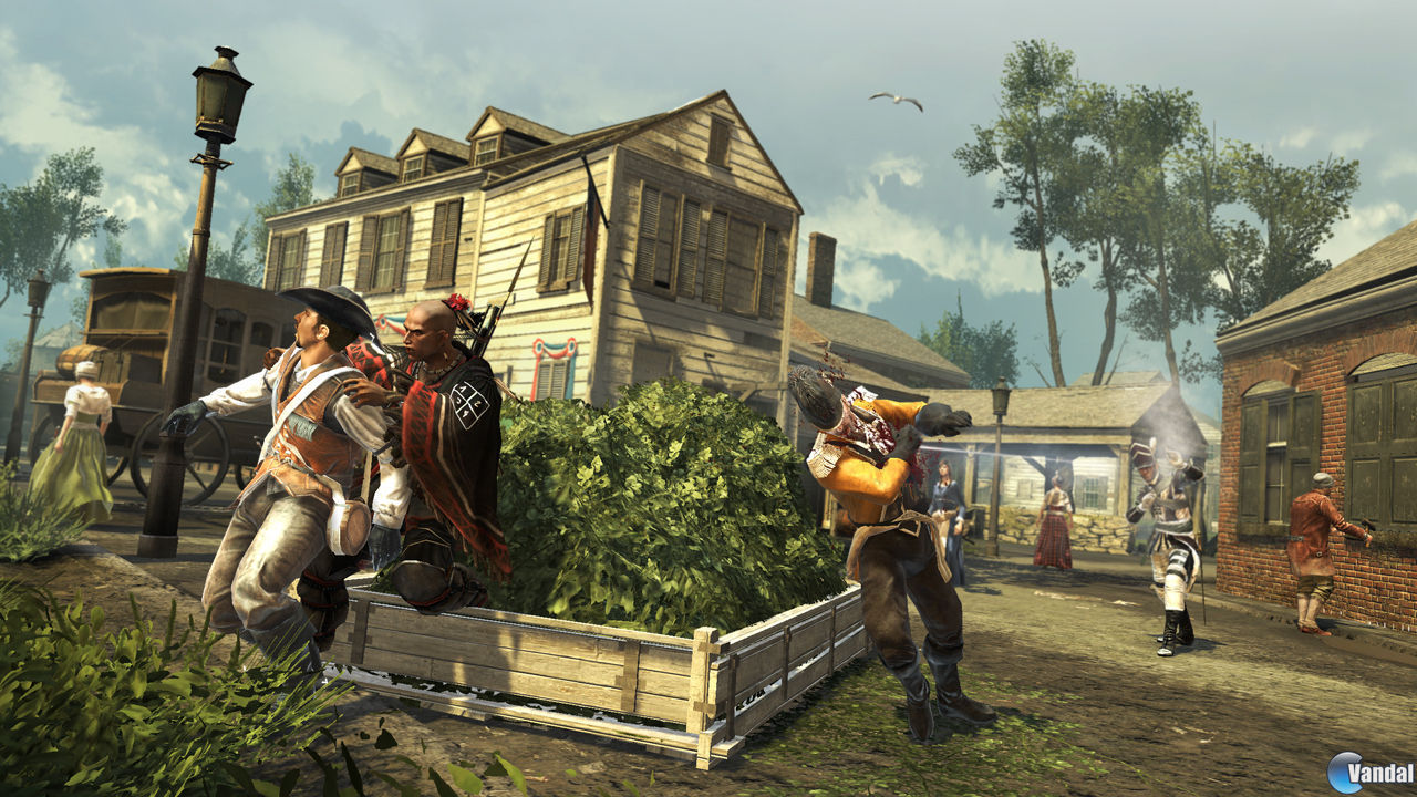 Nuevas im�genes e ilustraciones de Assassin's Creed III para la alta definici�n