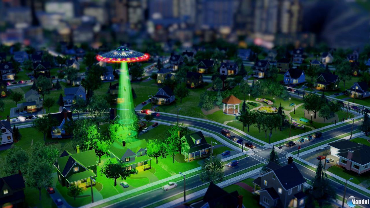 Los desastres se muestran en Sim City