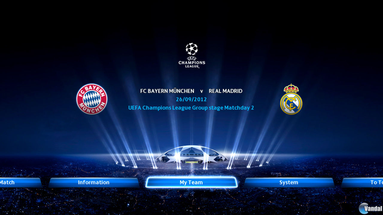 La UEFA Champions League se muestra en las nuevas im�genes de PES 2013