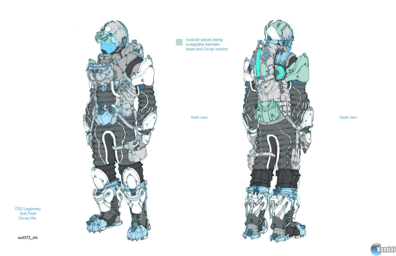 Nuevas ilustraciones de Dead Space 3