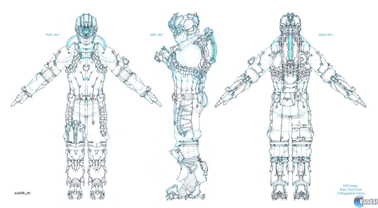 Nuevas ilustraciones de Dead Space 3