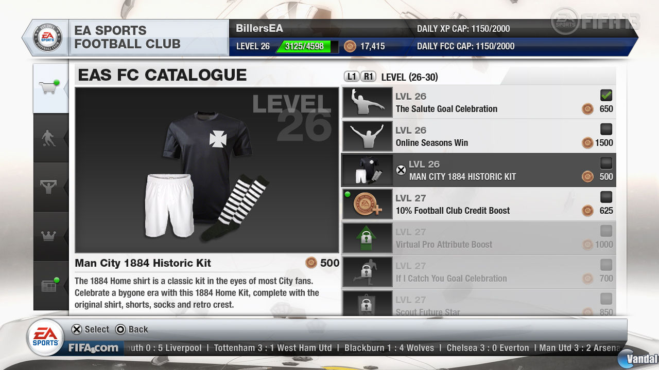 Nuevas im�genes de FIFA 13