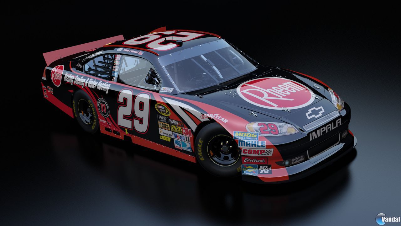 As� son los coches de NASCAR The Game: Inside Line