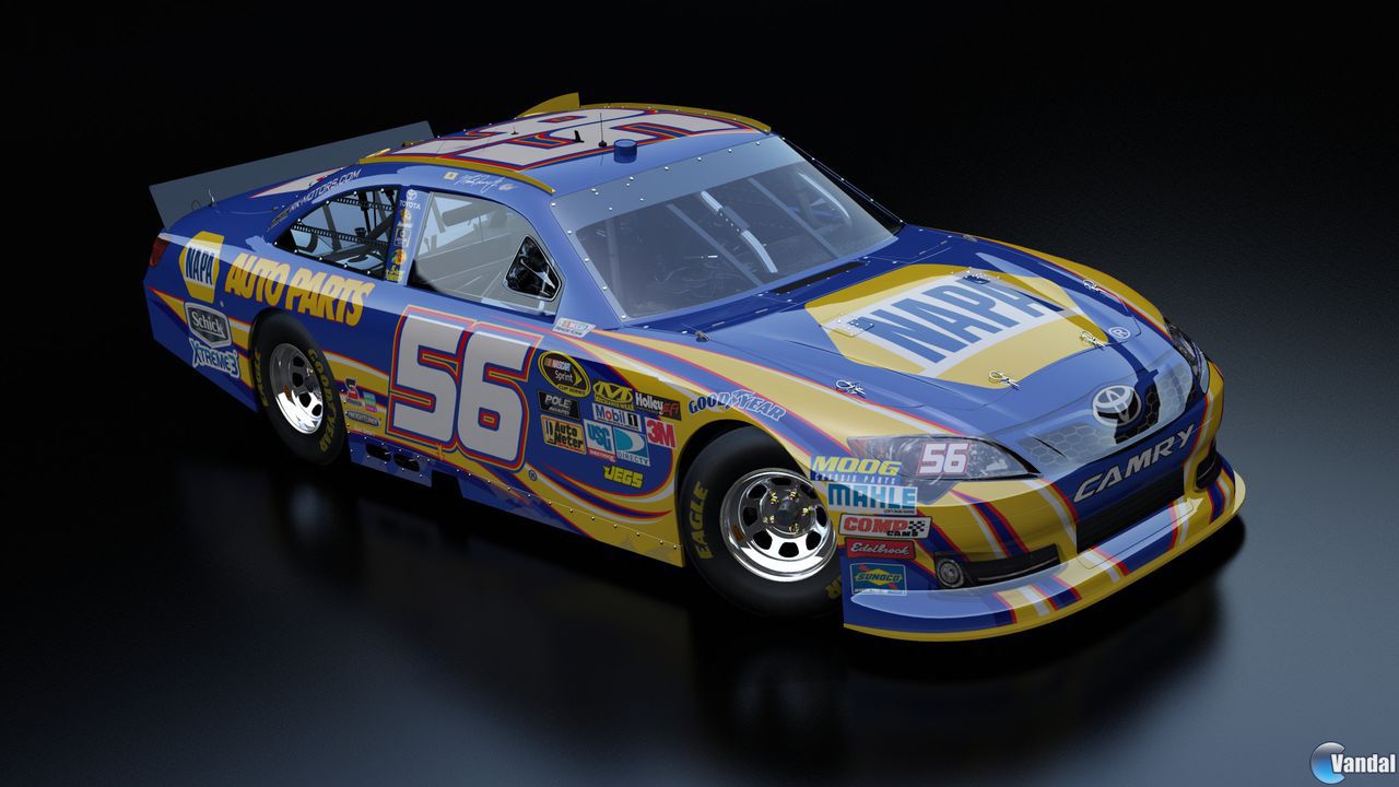 As� son los coches de NASCAR The Game: Inside Line