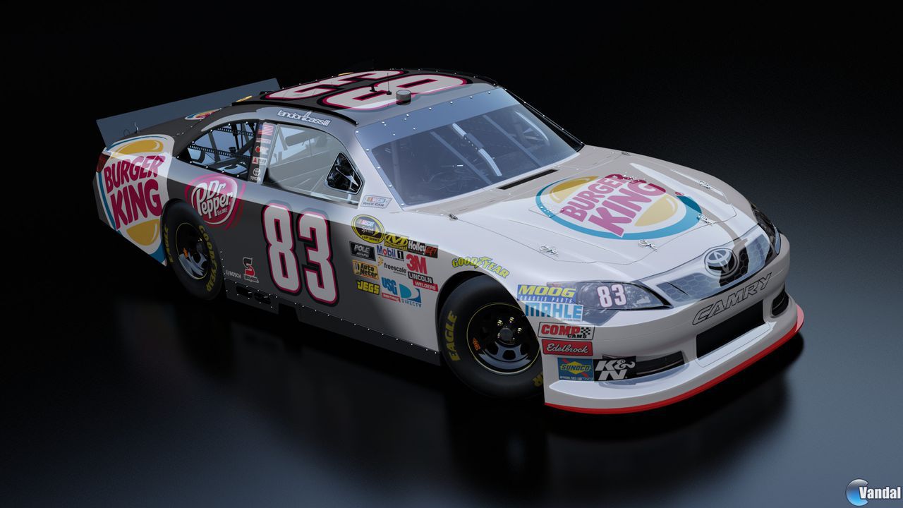 As� son los coches de NASCAR The Game: Inside Line