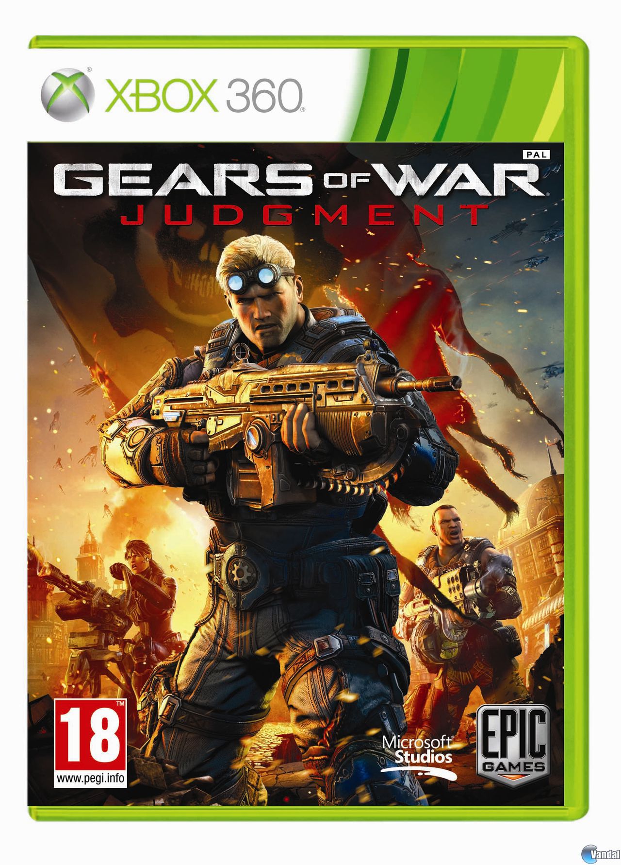 Mostrada la car�tula europea de Gears of War: Judgment