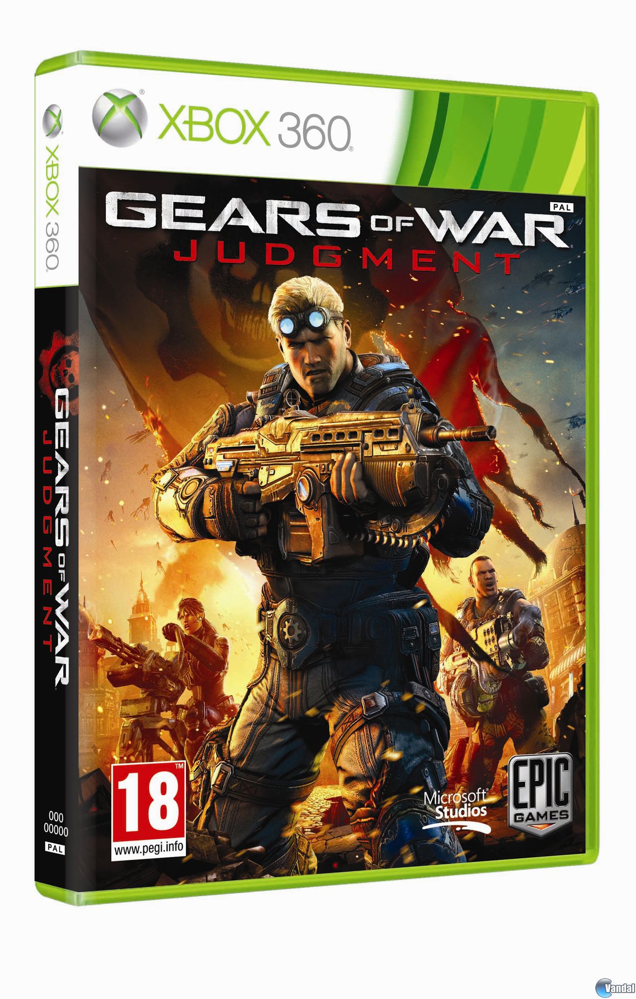 Mostrada la car�tula europea de Gears of War: Judgment