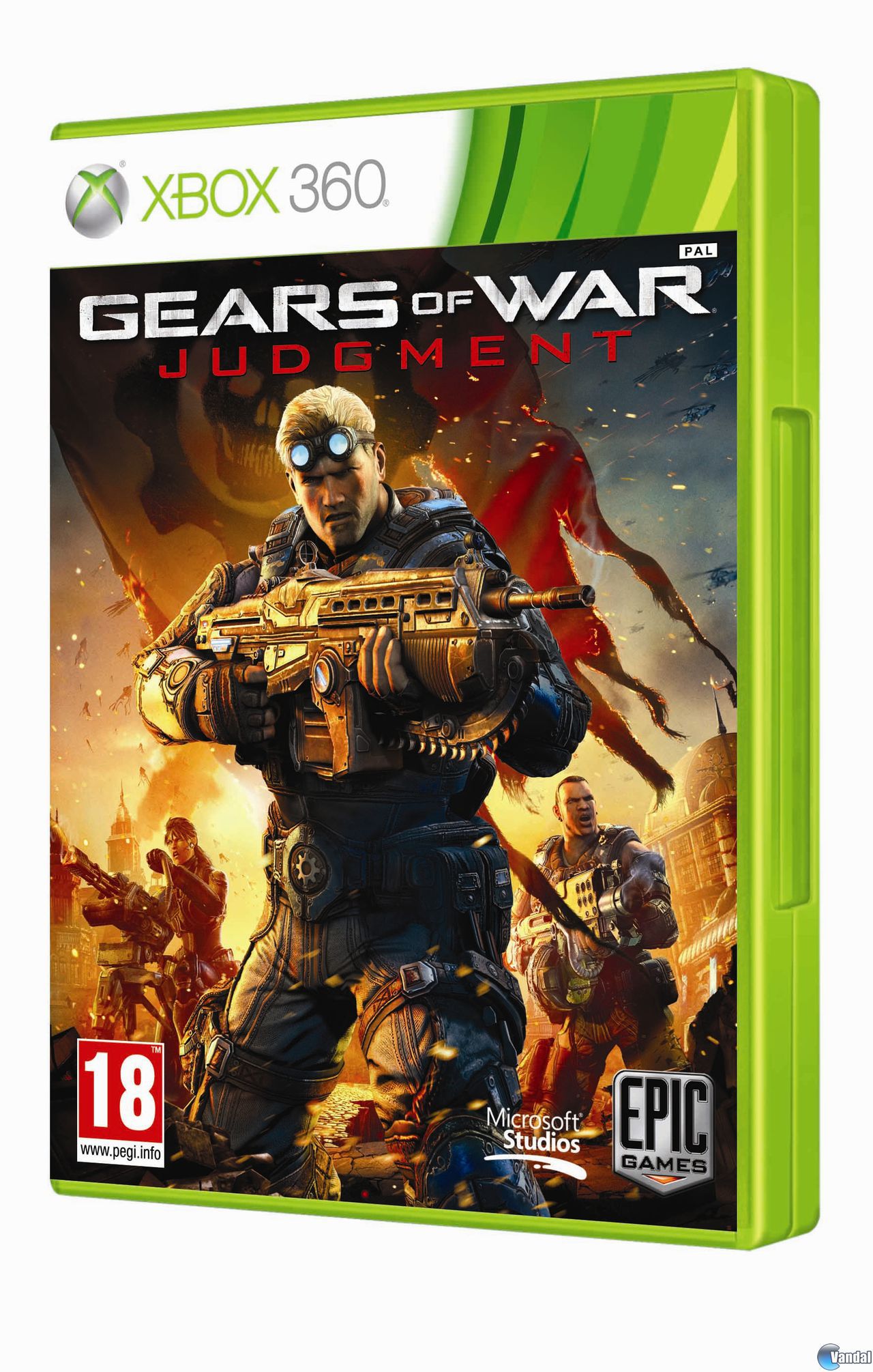 Mostrada la car�tula europea de Gears of War: Judgment
