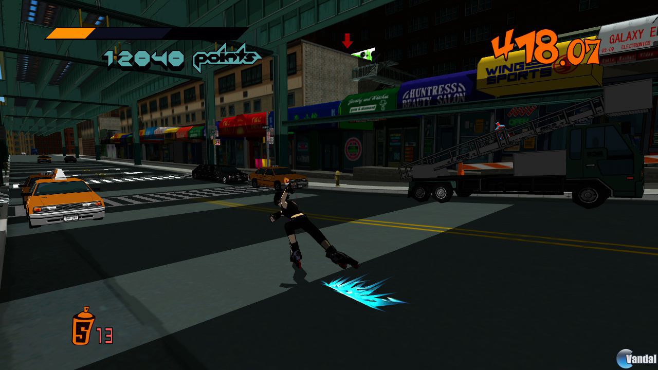 Nuevas im�genes de la revisi�n de Jet Set Radio