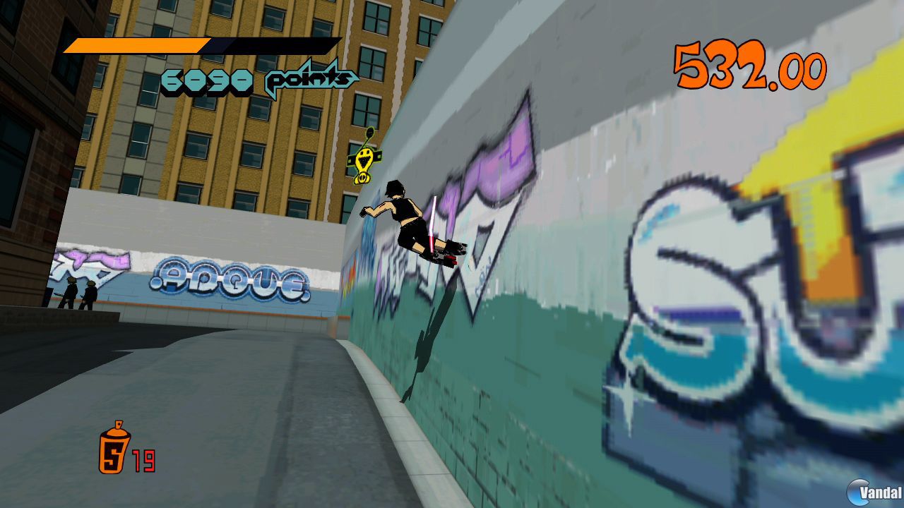 Nuevas im�genes de la revisi�n de Jet Set Radio