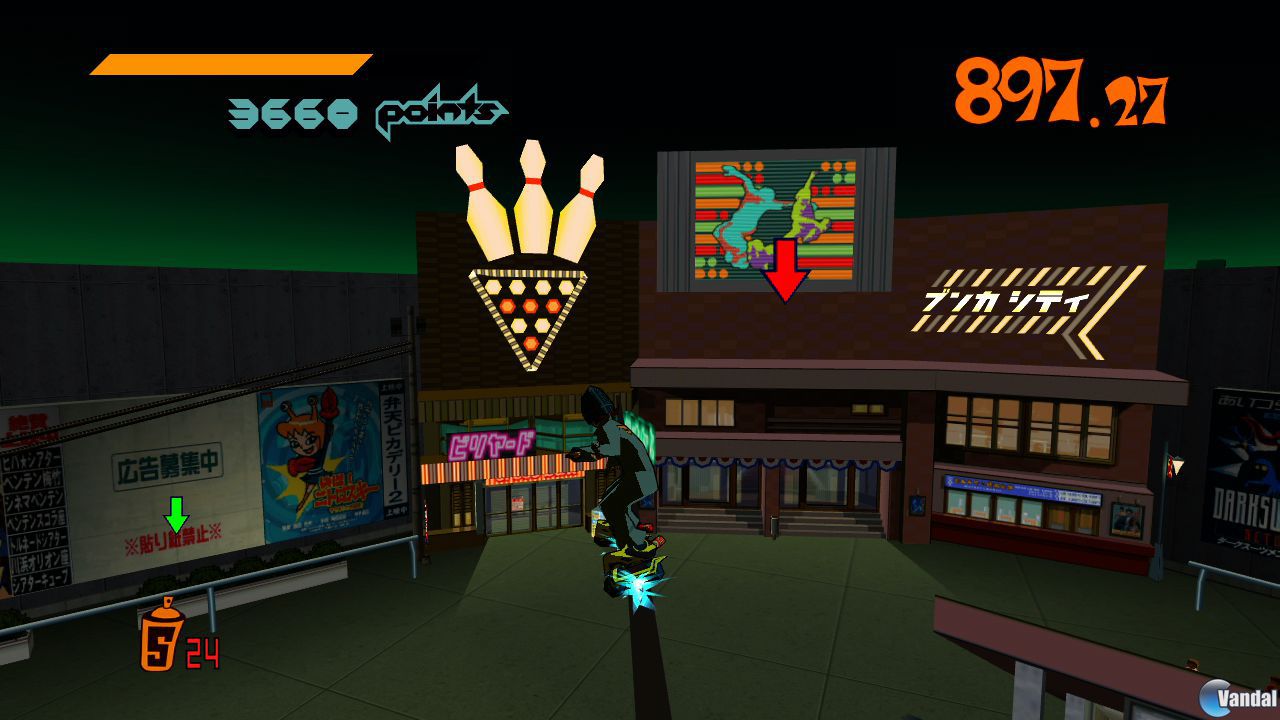 Nuevas im�genes de la revisi�n de Jet Set Radio